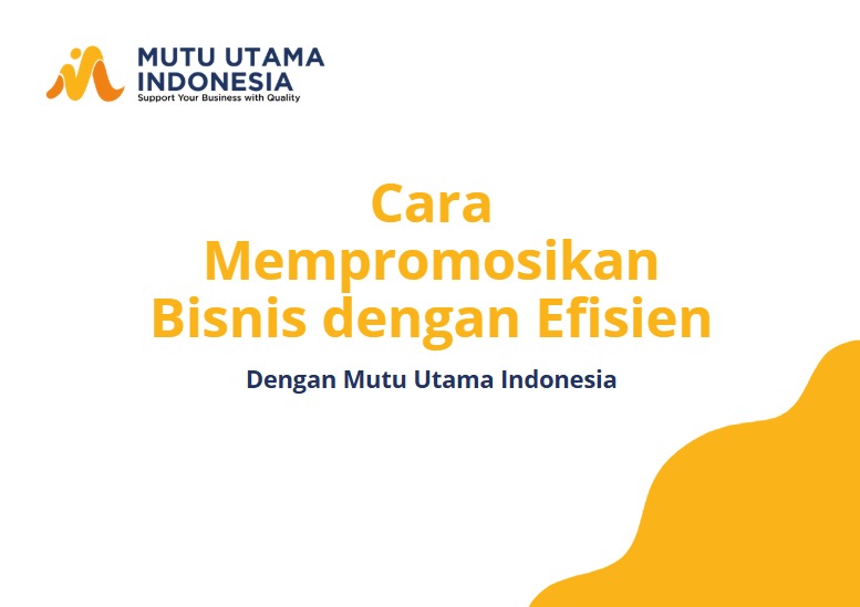 Cara Mempromosikan Produk dengan Efisien